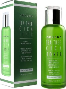 Orjena Tea Tree Cica Toner Kojący tonik do twarzy z ekstraktem z wąkroty azjatyckiej 120ml 1