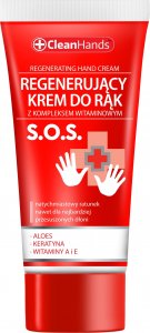Chemia Krem do rąk regenerujący CLEAN HANDS, z kompleksem witaminowym SOS, 30 ml 1