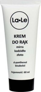 La-le La-Le, Krem do rąk - mirra, kadzidło, złoto, 60 ml 1