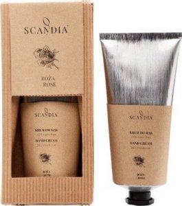 Scandia Cosmetics Scandia Cosmetics, krem do rąk 25% Shea Róża, 70 ml 1