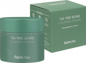 Farmstay Tea Tree Biome Kojący krem z ekstraktem z drzewa herbacianego 80 ml 1