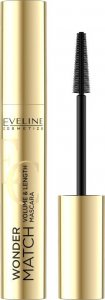 XXXX__Eveline Cosmetics (Eveline) Eveline Wonder Match pogrubiająco-wydłużający tusz do rzęs Black 7ml 1
