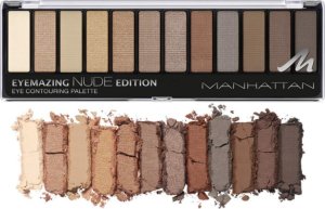 Manhattan Manhattan, Eyemazing, Eyeshadow Palette, 001, Nude, 12 Shades, 14.2 g For Women 1