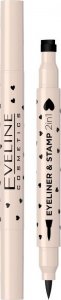 XXXX__Eveline Cosmetics (Eveline) Eveline Eyeliner & Stamp 2in1 eyeliner ze stemplem 01 Serce 1