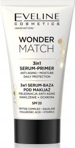 XXXX__Eveline Cosmetics (Eveline) Wonder Match serum-baza pod makijaż 3w1 30ml 1