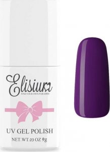 Elisium UV Gel Polish lakier hybrydowy do paznokci 007 Deep Plum 9g 1