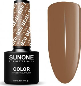 Sunone UV/LED Gel Polish Color lakier hybrydowy B20 Begi 5ml 1