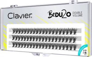 Clavier BeDU2O Double Volume kępki rzęs 6mm 1