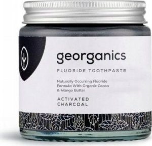 Georganics Georganics, Organiczna pasta do zębów z fluorem w słoiku, Activated Charcoal, 60ml 1