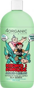 4organic 4organic naturalny płyn do kąpieli dla dzieci Zielona Woda 500ml 1