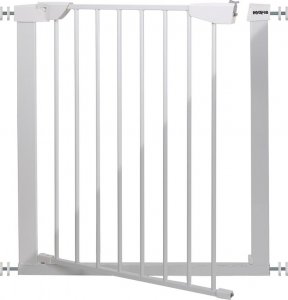 Max4b Bramka barierka ochronna zabezpieczająca drzwi schody HANKSKIDS rozporowa 75-82cm - biała 4