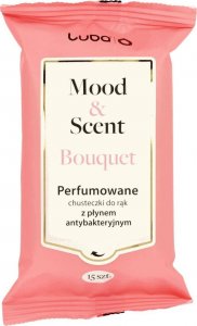 Luba Mood&Scent chusteczki perfumowane antybakteryjne Bouquet 15szt. 1