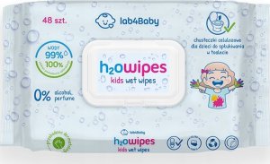 Alg Pharma ALG PHARMA H2Owipes Kids Wet Wipes - 48szt. - Chusteczki nawilżane 1