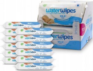 WaterWipes WaterWipes, BIO, Chusteczki nawilżane wodne, 60 szt. x12, KARTON 1