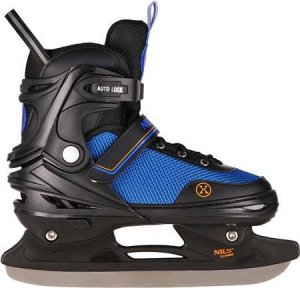 Rolki Triton NH18188A 2w1 CZARNO-POMARAŃCZOWE ROZM.L(39-43) ŁYŻWOROLKI Z WYM. PŁ. HOKEJOWĄ NILS EXTREME 7