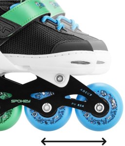 Rolki Spokey Joy rekreacyjne regulowane niebieskie r. 31-34 4