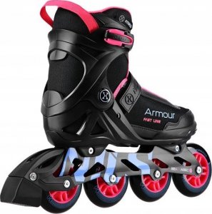 Rolki Nils Extreme Armour NA22151 rekreacyjne czarno-różowe r. 41 4