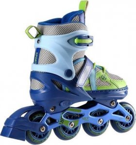 Rolki Nils Extreme Łyżworolki NJ1828A Nils Extreme niebiesko-zielone 35-38 2