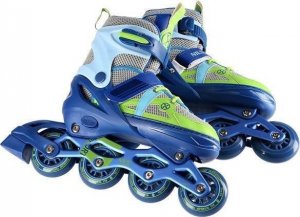 Rolki Nils Extreme Łyżworolki NJ1828A Nils Extreme niebiesko-zielone 35-38 6