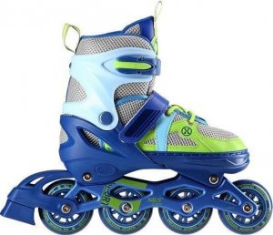 Rolki Nils Extreme Łyżworolki NJ1828A Nils Extreme niebiesko-zielone 31-34 3