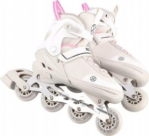 Rolki Nils Extreme NH18188A z wymienną płozą regulowane szare r. 29-33 4