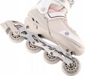 Rolki Nils Extreme NH18188A z wymienną płozą regulowane szare r. 29-33 5