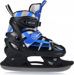 Rolki Nils Extreme NH18366A z wymienną płozą regulowane czarno-niebieskie r. 39-42 14