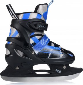 Rolki Nils Extreme NH18366A z wymienną płozą regulowane czarno-niebieskie r. 39-42 16