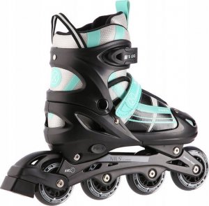 Rolki Nils Extreme NH18366A z wymienną płozą regulowane miętowe r. 31-34 6