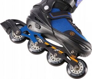Rolki Nils Extreme NH18188A z wymienną płozą regulowane niebieskie r. 29-33 6