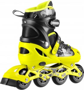 Rolki Nils Extreme NA18137A rekreacyjne regulowane żółte r. 35-38 3