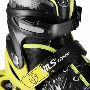Rolki Nils Extreme NA18137A rekreacyjne regulowane żółte r. 35-38 5