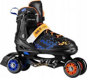 Rolki Nils Extreme NH18190A z wymienną płozą regulowane czarne r. 39-43 8