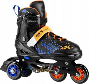 Rolki Nils Extreme NH18190A z wymienną płozą regulowane czarne r. 39-43 9