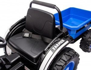 Milly Mally Milly Mally Pojazd na akumulator Traktor z przyczepą Farmer Blue 8