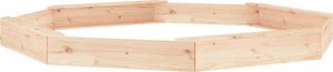 vidaXL vidaXL Piaskownica z siedziskami, ośmiokątna, drewno sosnowe 2