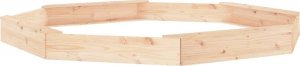 vidaXL vidaXL Piaskownica z siedziskami, ośmiokątna, drewno sosnowe 6