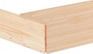 vidaXL vidaXL Piaskownica z siedziskami, ośmiokątna, drewno sosnowe 7