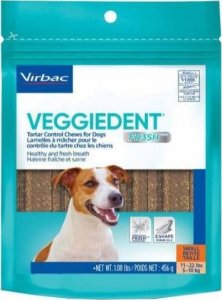 VIRBAC Virbac Veggiedent Fresh Gryzak S (5-10kg) 15sztuk 2