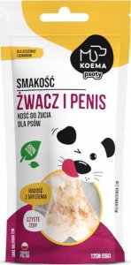 Koema KOEMA KOŚĆ DO ŻUCIA Z ŻWACZEM I PENISEM   WOŁOWYM 55g 1