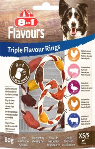 8in1 8in1 FLAVOURS Triple Flavour Rings XS/S 1