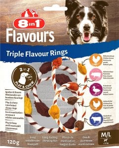 8in1 8in1 FLAVOURS Triple Flavour Rings M/L 1