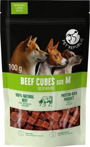 Pet Republic PetRepublic przysmak kostki wołowe dla psa 100g M 1
