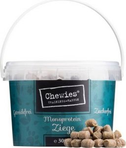 Chewies Chewies Przysmak Dla Psa Koza Mono Wiadro 300g 1