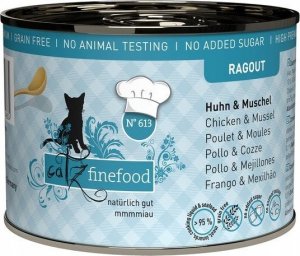 Catz Finefood Catz Finefood Ragout N.613 Kurczak i Omułek puszka 190g 1