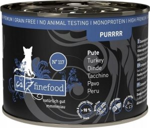 Catz Finefood Catz Finefood Purrrr N.117 Indyk puszka 200g 1