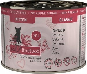 Catz Finefood Catz Finefood Classic Kitten N.03 Drób puszka 200g 1