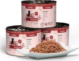Catz Finefood Catz Finefood Classic Kitten N.03 Drób puszka 200g 5