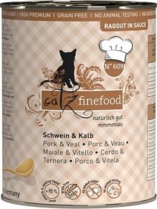 Catz Finefood Catz Finefood Ragout N.609 Wieprzowina i Cielęcina puszka 380g 1