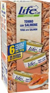 Life Pet Care Life Cat Karma Dla Kota Tuńczyk Łosoś 6x50g 1